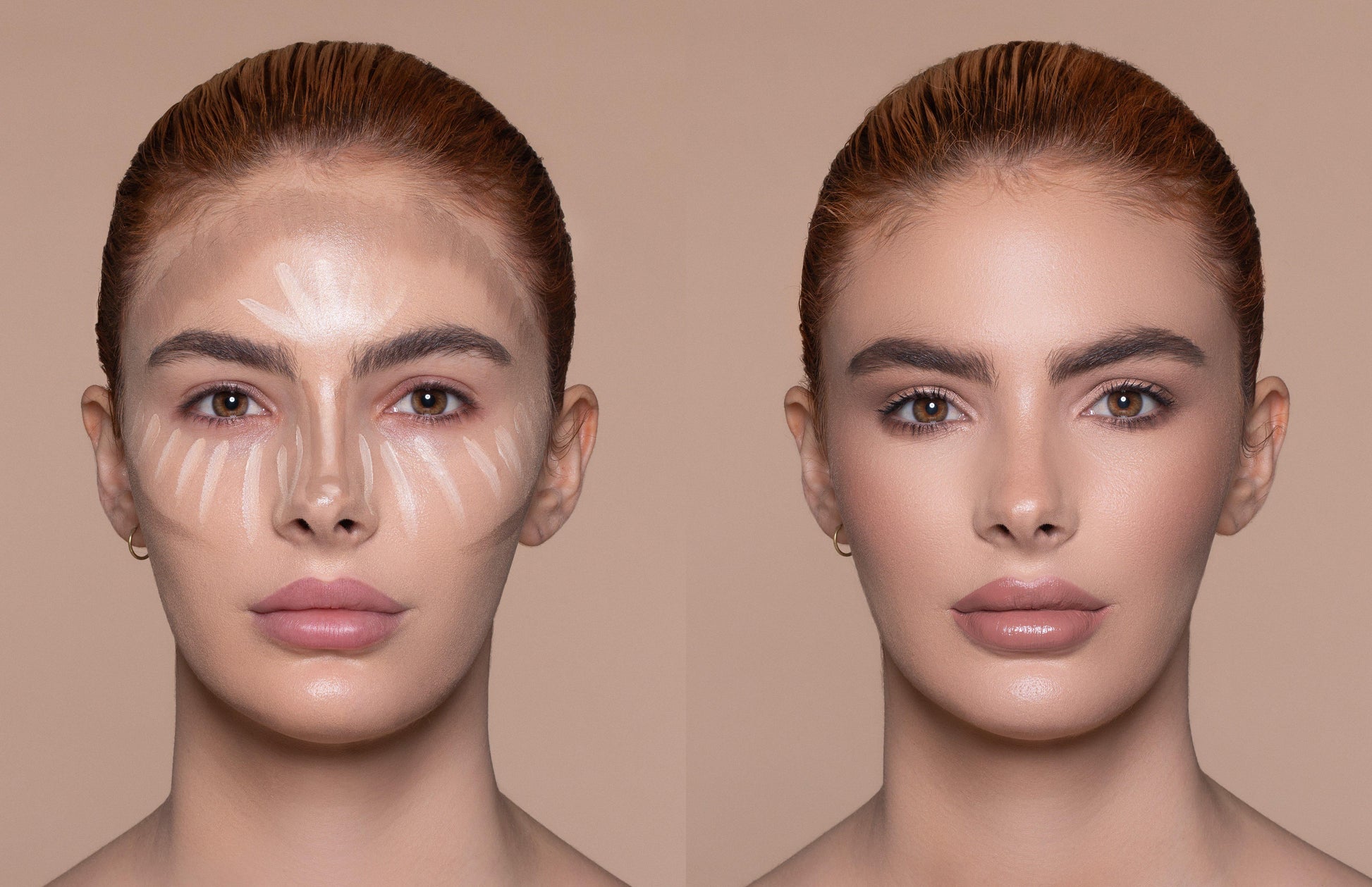 contouring makeup for fair skin