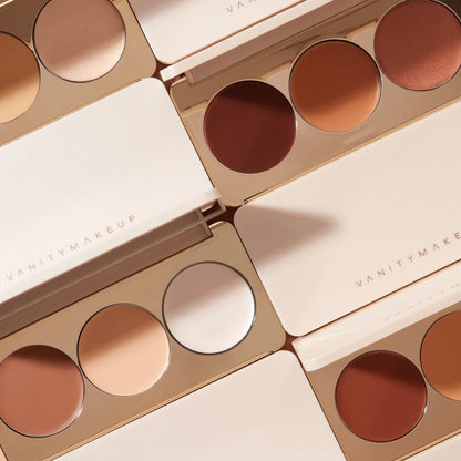 Eyeshadow & Contour Palette Bundle - Vanity Makeup